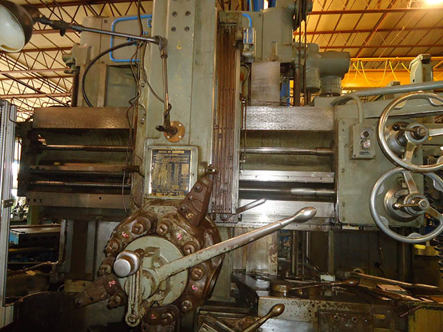 36" - 3 JAW CHUCK BULLARD... VERT. TURRET LATHE